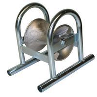 Puleggia PL1AC-LIN - Acciaio galvanizzato - Cuscinetti - Cable Equipements