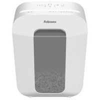 Distruggidocumenti LX50 bianco a taglio incrociato P4 - 9 fogli - 17L - Fellowes