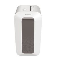 Distruggidocumenti LX65 bianco a taglio incrociato P4 - 10 fogli - 22L - Fellowes