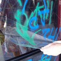 Pellicola di sicurezza antigraffiti 125 micron - Luminis