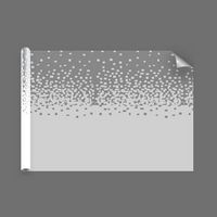 Pellicola decorativa smerigliata con motivi pixel degressivi - Luminis