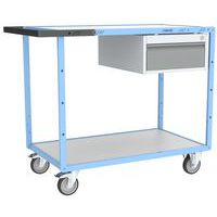 Carrello banco attrezzato - Blocco con 1 o 2 cassetti - 250kg - FIMM