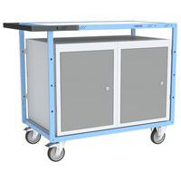 Carrello banco attrezzato Eversteel - Blocco con 2 ante - CU 250 kg - FIMM