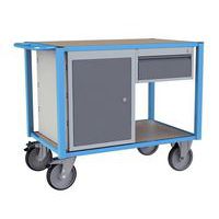 Carrello banco attrezzato - 1 cassetto+1 blocco con anta - 500kg - FIMM