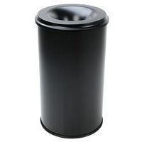 Pattumiera ignifuga Manutan Expert, Capacità: 50 L, Apertura: Intaglio, Materiale: Metallo