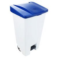 Pattumiera mobile a pedale - Raccolta differenziata 120 L - Manutan Expert