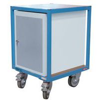 Carrello con contenitore con anta - 400 kg - Fimm