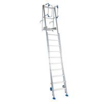 Scala per muro telescopica - 10-18 gradini - Solide