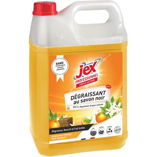 Detergente sgrassatore tripla azione Jex Pro Fiori d'arancio