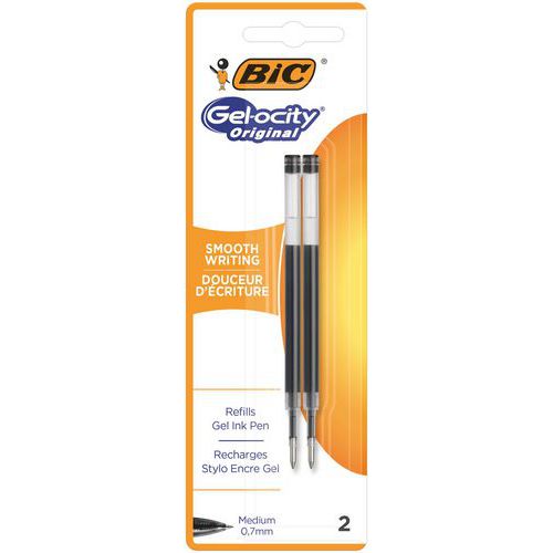 Ricariche per penne gel BIC Gel-ocity Original a punta media