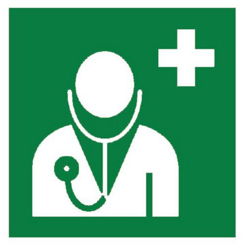 Cartello di emergenza - Medico
