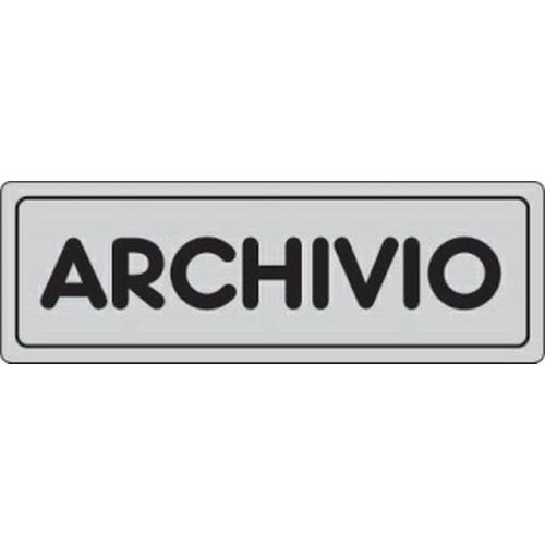 Targhetta per interni - Archivio
