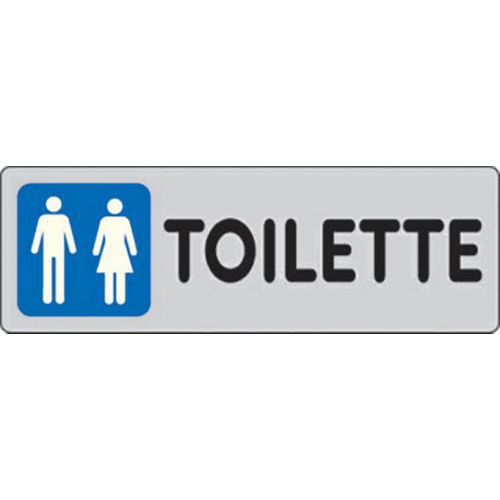 Targhetta per interni - Toilette uomini / donne