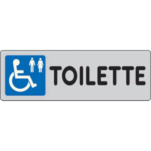 Targhetta per interni - Toilette disabili