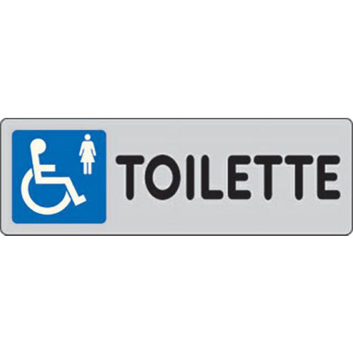 Targhetta per disabili - Toilette disabili donne