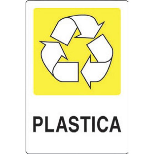 Etichetta per raccolta differenziata - Plastica