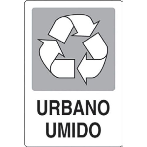 Etichetta per raccolta differenziata - Urbano umido
