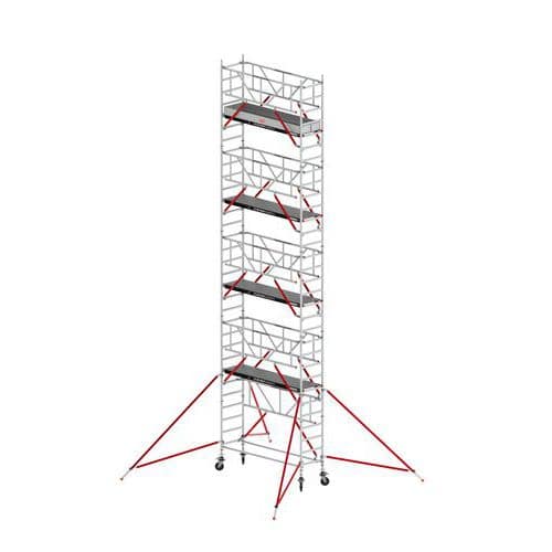 Trabattello mobile RS TOWER 51-S - Piattaforma in legno - Altrex