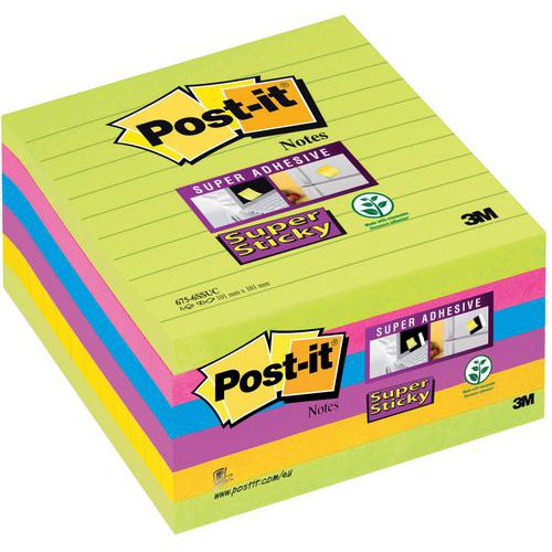 Post-it ® Super Sticky righe