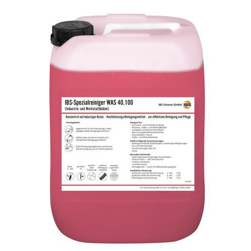 Detergente speciale per pavimenti industriali WAS 40.100 - IBS