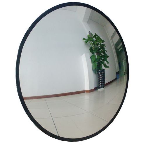 Specchio di sicurezza tondo con visibilità a 130° - Manutan Expert