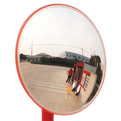 Specchio di sicurezza - Visibilità a 130° - Manutan Expert