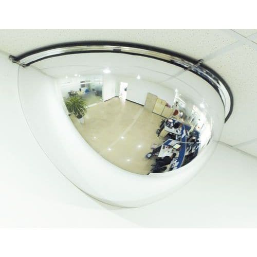 Specchio di sicurezza 1/2 di sfera - Manutan