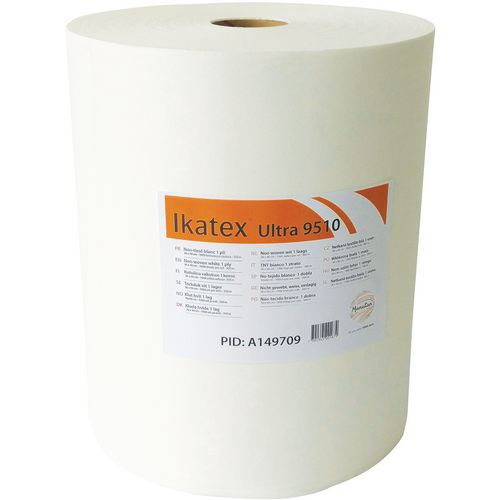 Rotolo di panni in tessuto non tessuto bianco 1 velo - Ikatex