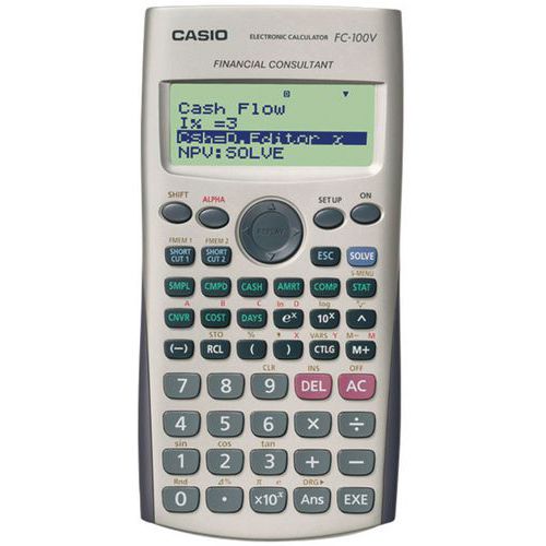 Calcolatrice Casio FC-100V