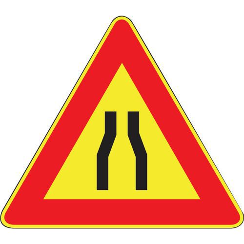Segnaletica stradale - strettoia simmetrica
