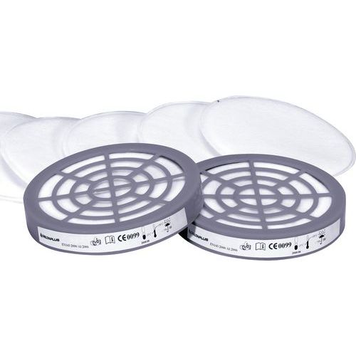 Kit di 6 filtri p2 per semi-maschere serie m6000-jupiter