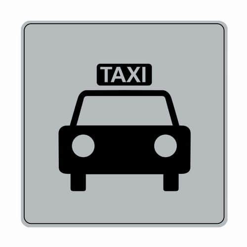 Pittogramma in polistirene ISO 7001 - Taxi