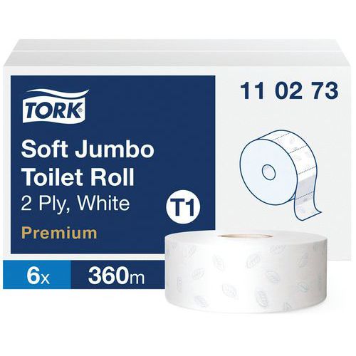 Carta igienica Mini e Maxi Jumbo Tork Premium