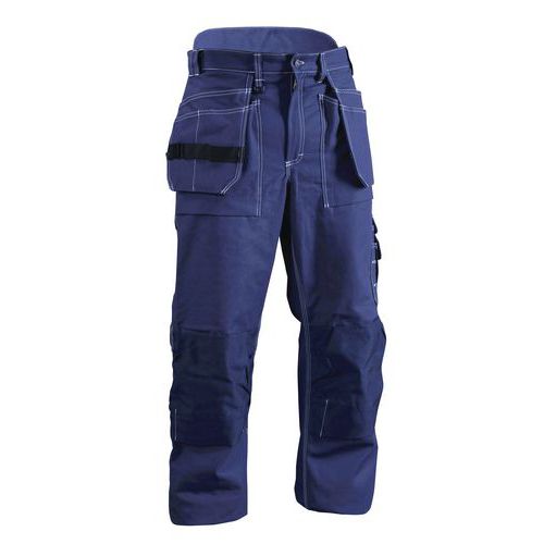 Pantaloni con tasche flottanti Blu marino