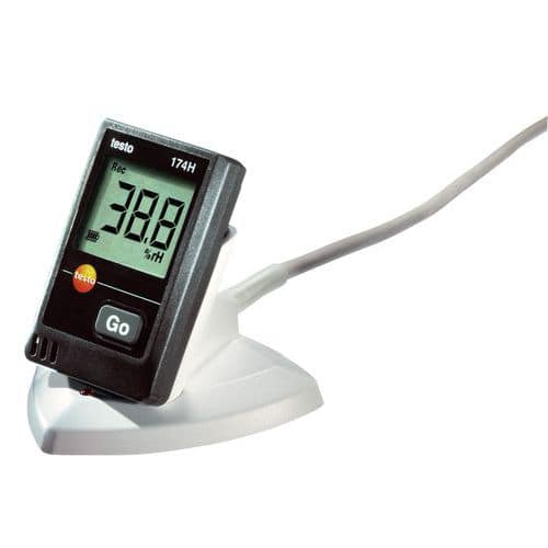 Kit registratore di temperatura e umidità + interfaccia USB - Testo174 H