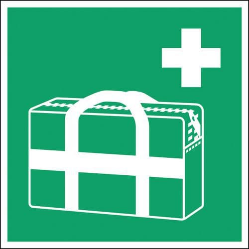Cartello di emergenza - Borsa medica d’emergenza - Rigido