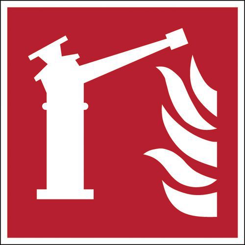 Cartello antincendio - Rilevatore incendio - Rigido