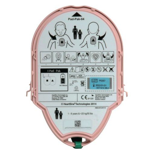 Elettrodi Pad Pack di sostituzione per defibrillatore Samaritan Pad 350P