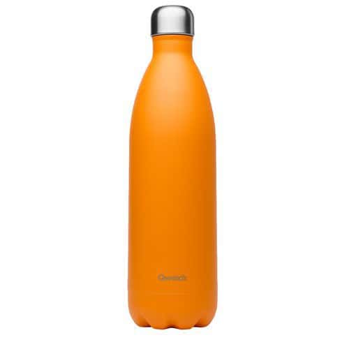 Bottiglia isotermica da 1 L arancione Pop - Qwetch