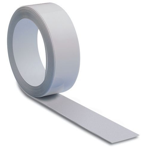Fascia magnetica Ferro - Modello metallico e adesivo - Bianco