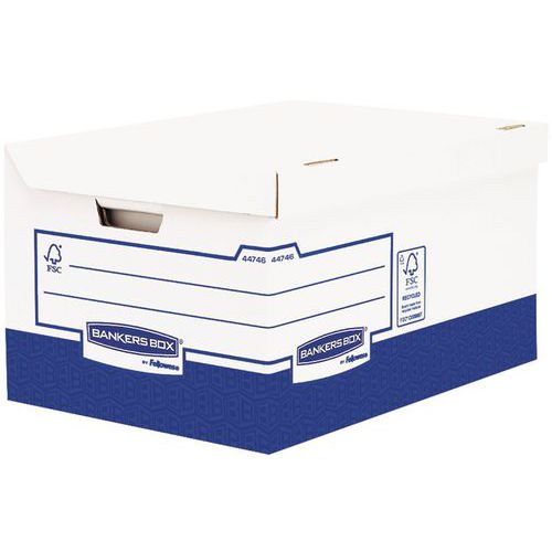Contenitore per scatole per archivio Bankers Box Heavy Duty A4+