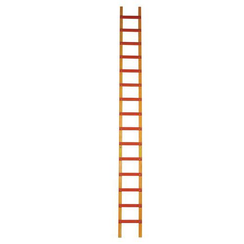 Scala da tetto in legno - Da 9 a 15 scalini - Distanza tra i gradini 33 cm
