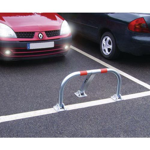 Barriera per parcheggio senza ammortizzatori