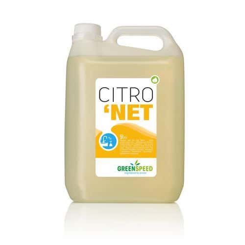 Detergente liquido per stoviglie sgrassante - Limone - Greenspeed