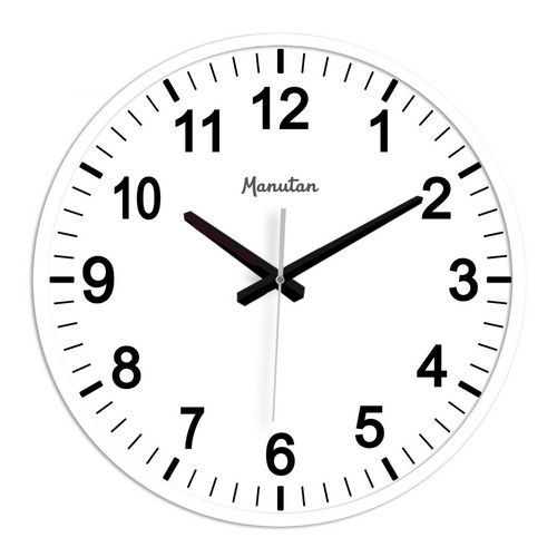 Orologio analogico da parete al quarzo Ø 33 cm - Manutan Expert