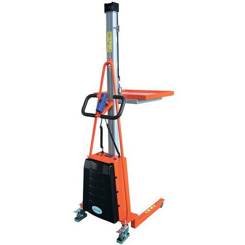 Carrello elevatore semi-elettrico posizionatore di lavoro - Portata da 100 a 250 kg
