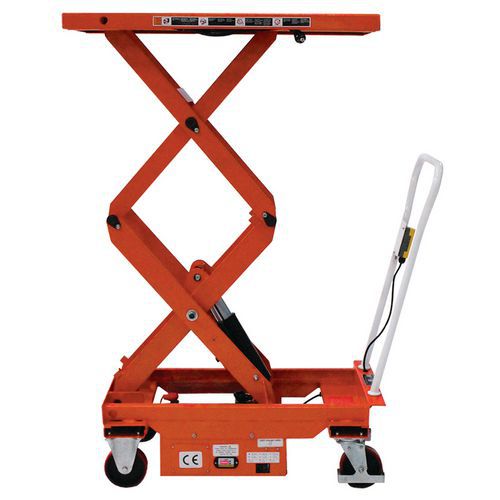 Tavola elevatrice semi-elettrica - Portata da 500 e 1000 kg