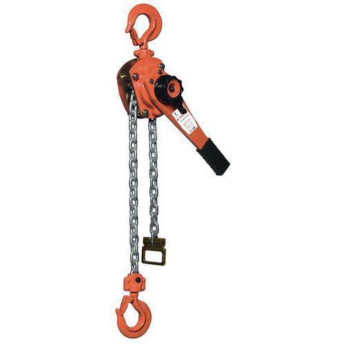 Paranco manuale a leva Premium - Portata da 750 a 9000 kg