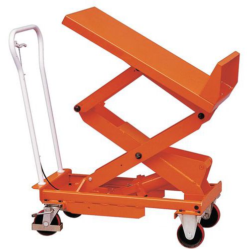 Tavola elevatrice manuale inclinabile - Portata da 400 a 800 kg