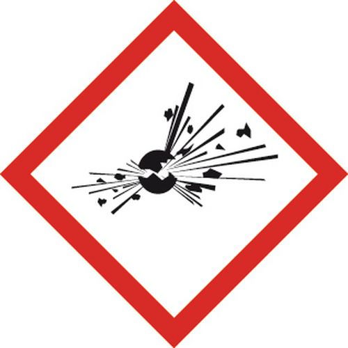Cartello di pericolo CLP - Esplosivo